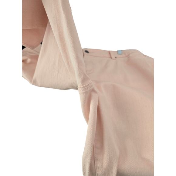 Chico's Platinum Light Pink Women's Denim Crop Jeans 2.5 -14 - Picture 3 of 6